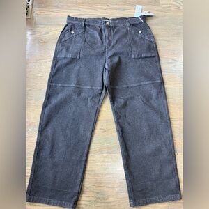 Liz Claiborne Dark Gray Cargo Pants size 16W